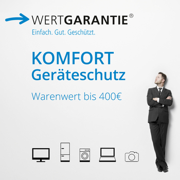 Wertgarantie für tech. Geräte bis 400 €