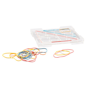 Wissner Geometriebrett transparent 15 cm