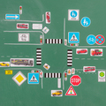 Wissner magnetische Verkehrszeichen 64-teilig