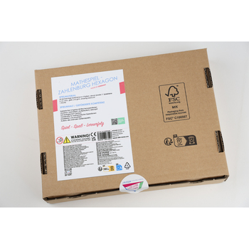 Wissner Mathespiel Zahlenburg Hexagon