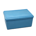 Wissner RE-Wood® Box groß mit Deckel blau