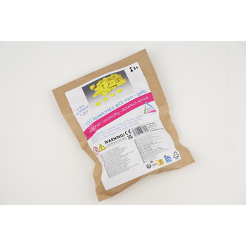 Wissner Spielchips gelb 100 Stück, 25 mm Durchmesser