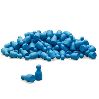 Wissner Spielfiguren blau 100 Stück