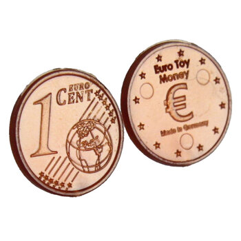 Wissner Spielgeld 1 Cent Münze 100 Stück