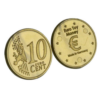 Wissner Spielgeld 10 Cent Münze 100 Stück