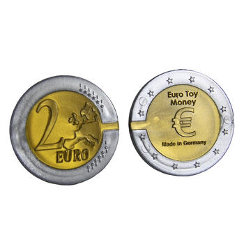 Wissner Spielgeld 2 Euro Münze 100 Stück