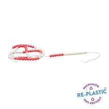 Wissner 100er Raum Rechenkette rot/weiß