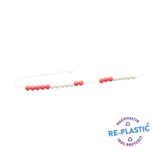 Wissner 20er Raum Rechenkette rot/weiß