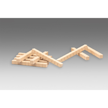 Wissner Dienes Zehnerstäbe naturfarben 10 Stück