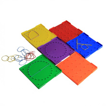 Wissner Geometriebretter 6 Stk. 15 cm doppelseitig