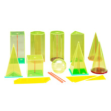 Wissner Körperformensatz 10 Geokörper 38-teilig