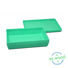 Wissner RE-Wood® Box klein inkl. Deckel grün