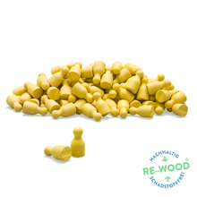 Wissner Spielfiguren gelb 100 Stück