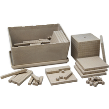 Wissner Steckwürfel in 10 Farben, 2 x 2 x 2 cm, 100 Stück