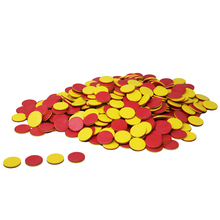 Wissner Wendeplättchen rot/gelb 400 Stück